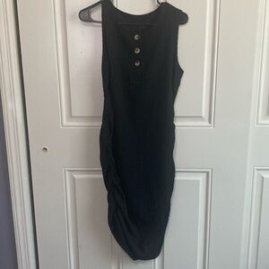 SHEIN curve NWOT black summer dress